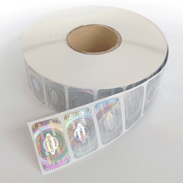 Custom Hologram Sticker Sample