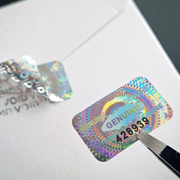 Custom Hologram Sticker Sample